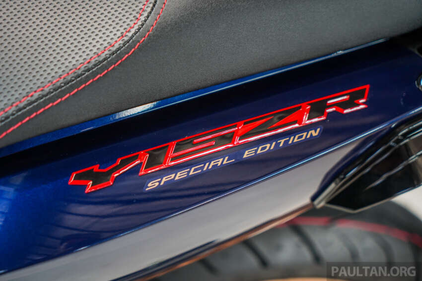 GALERI: Yamaha Y15ZR SE dengan kit aerodinamik – harga RM9,498, penampilan istimewa biru dan emas 1658861