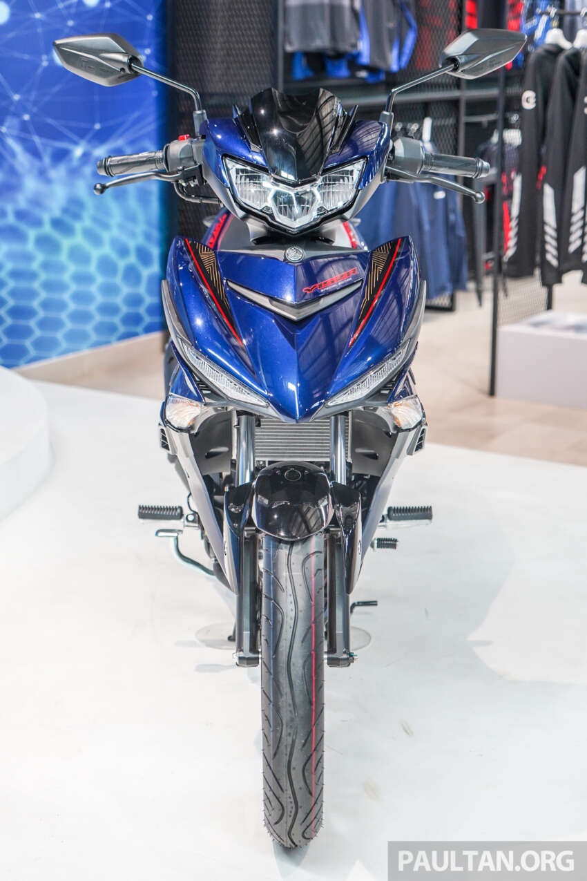 GALERI: Yamaha Y15ZR SE dengan kit aerodinamik – harga RM9,498, penampilan istimewa biru dan emas 1658867