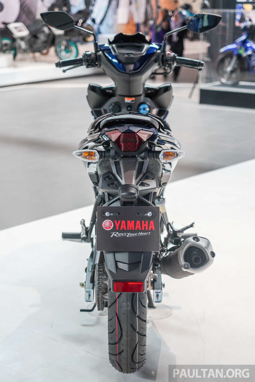 GALERI: Yamaha Y15ZR SE dengan kit aerodinamik – harga RM9,498, penampilan istimewa biru dan emas 1658868