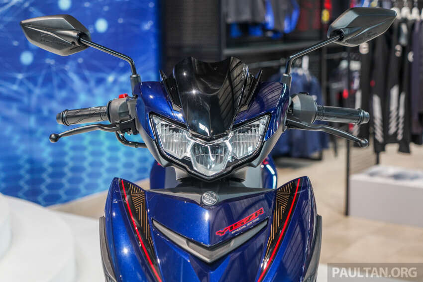 GALERI: Yamaha Y15ZR SE dengan kit aerodinamik – harga RM9,498, penampilan istimewa biru dan emas 1658865