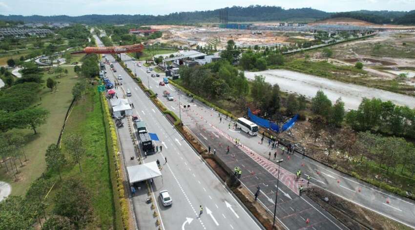 Persimpangan Elmina di Lebuhraya GCE dibuka semula susulan nahas pesawat peribadi – PROLINTAS 1657090