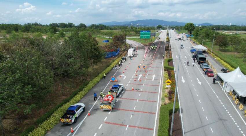 Persimpangan Elmina di Lebuhraya GCE dibuka semula susulan nahas pesawat peribadi – PROLINTAS 1657092