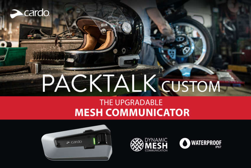Cardo Malaysia introduces Packtalk Custom Bluetooth motorcycle communicator with subscription service – three package tiers, from RM22.99 per month 1669230