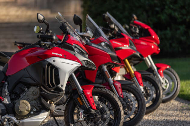 20 years of the Ducati Multistrada on exhibit in Italy