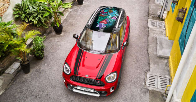2023 MINI Countryman Roof Art Edition launched in Malaysia – artwork by Jared Lim; priced from RM255k