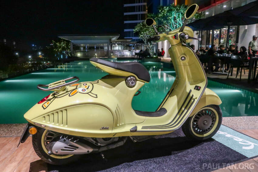 Vespa 946 10 Anniversario limited edition scooter in Malaysia, 20 units for local market, priced at RM99,900 1668297