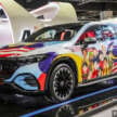 Mercedes-Benz EQS SUV on display at EVM Asia 2023 – AMG Line specification, seven-seat configuration