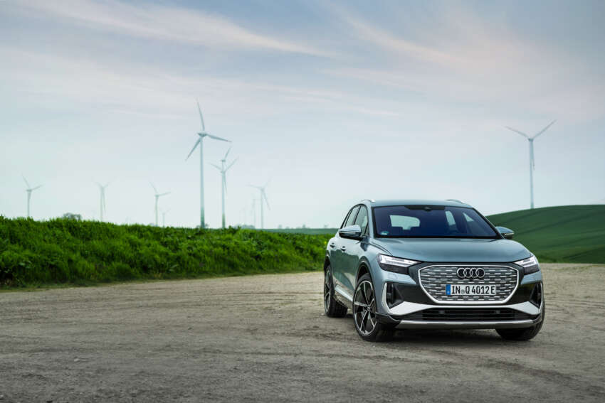 2024 Audi Q4 e-tron updated – 77 kWh battery now standard for all variants; up to 562 km range, 340 PS 1670727