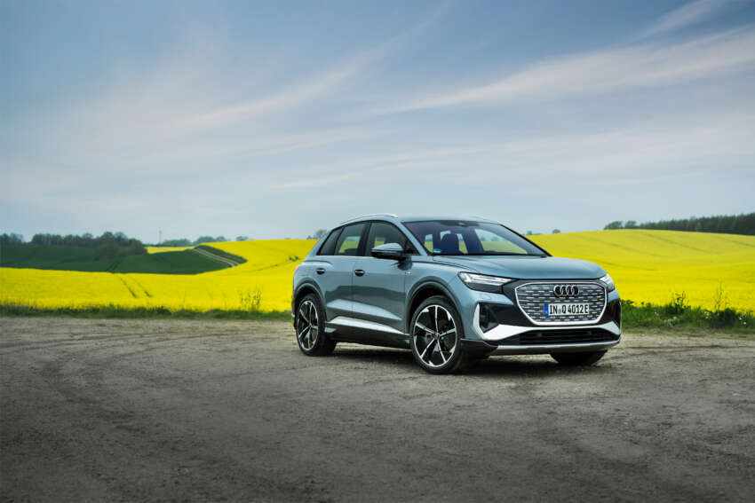 2024 Audi Q4 e-tron updated – 77 kWh battery now standard for all variants; up to 562 km range, 340 PS 1670729