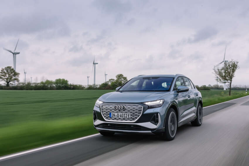 2024 Audi Q4 e-tron updated – 77 kWh battery now standard for all variants; up to 562 km range, 340 PS 1670733