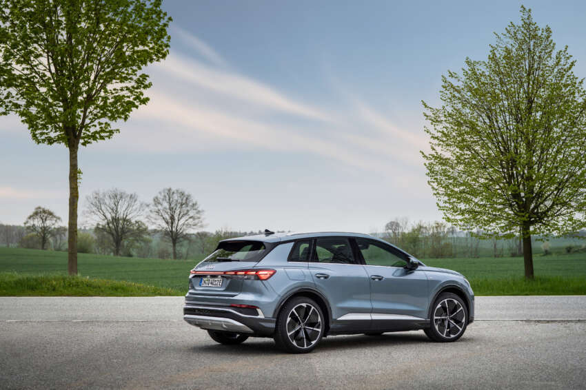 2024 Audi Q4 e-tron updated – 77 kWh battery now standard for all variants; up to 562 km range, 340 PS 1670717