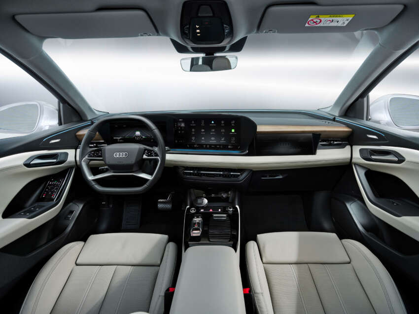 2024 Audi Q6 e-tron EV has three displays, AR head-up display, Android-based software; coming to Malaysia 1663342