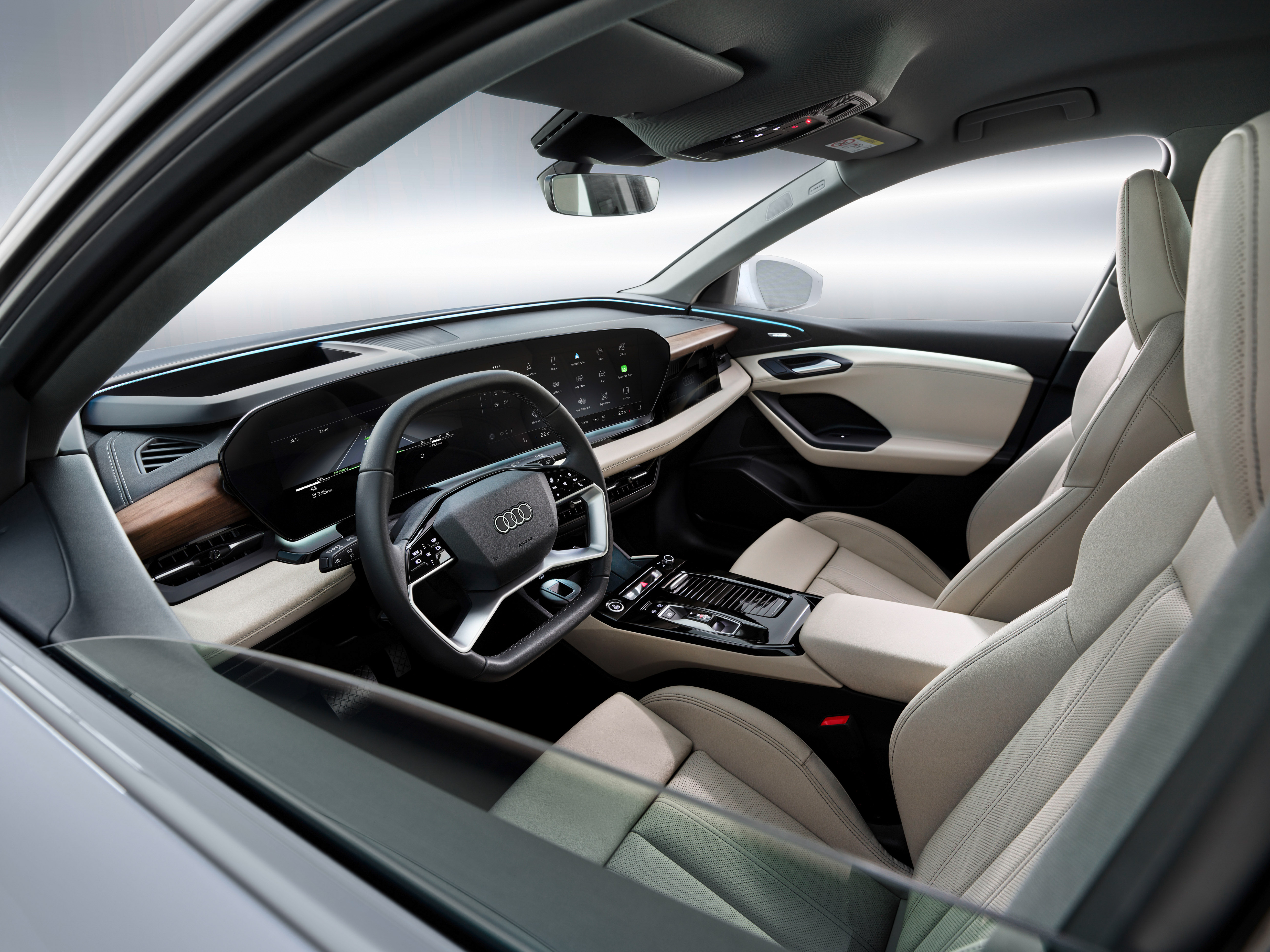 2024 Audi Q6 etron interior reveal18 Paul Tan's Automotive News