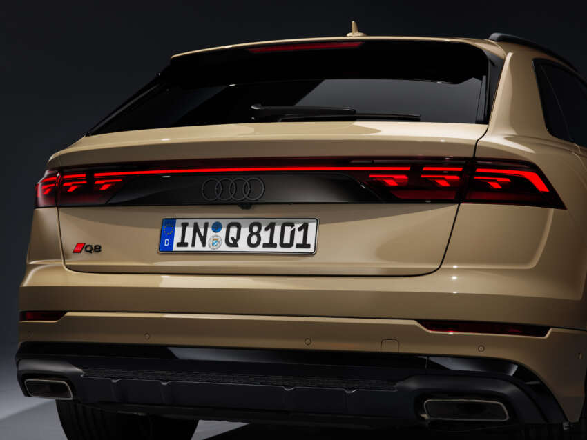 Audi Q8 dan SQ8 facelift 2024 – gaya diperbaharui, enjin TFSI dan TDI dengan kuasa sehingga 507 PS 1664907