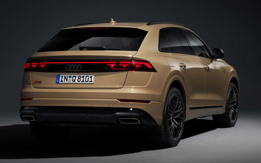 Audi Q8 dan SQ8 facelift 2024 – gaya diperbaharui, enjin TFSI dan TDI dengan kuasa sehingga 507 PS 1664922