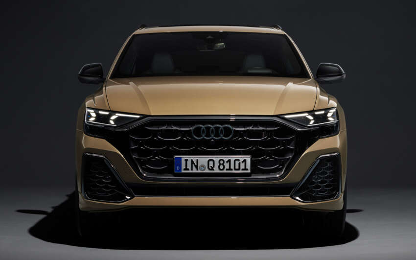 Audi Q8 dan SQ8 facelift 2024 – gaya diperbaharui, enjin TFSI dan TDI dengan kuasa sehingga 507 PS 1664923