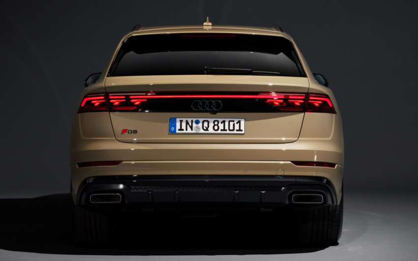 Audi Q8 dan SQ8 facelift 2024 – gaya diperbaharui, enjin TFSI dan TDI dengan kuasa sehingga 507 PS 1664919