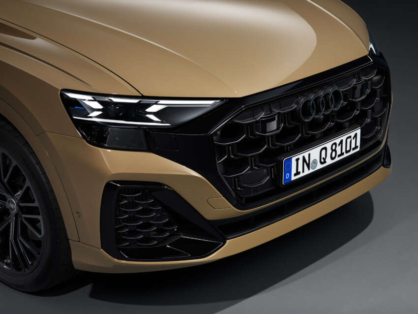 Audi Q8 dan SQ8 facelift 2024 – gaya diperbaharui, enjin TFSI dan TDI dengan kuasa sehingga 507 PS 1664913
