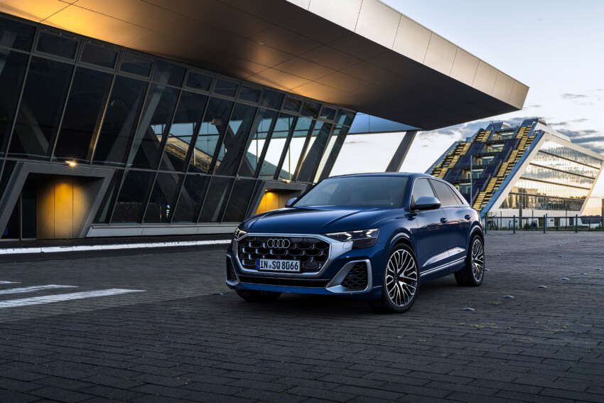 Audi Q8 dan SQ8 facelift 2024 – gaya diperbaharui, enjin TFSI dan TDI dengan kuasa sehingga 507 PS 1664940