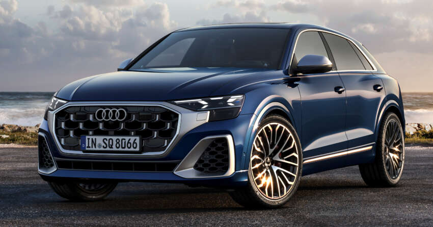 Audi Q8 dan SQ8 facelift 2024 – gaya diperbaharui, enjin TFSI dan TDI dengan kuasa sehingga 507 PS 1664934