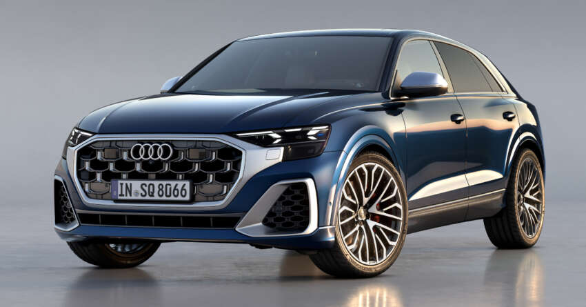 Audi Q8 dan SQ8 facelift 2024 – gaya diperbaharui, enjin TFSI dan TDI dengan kuasa sehingga 507 PS 1664946
