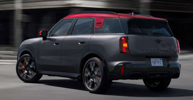 MINI Countryman John Cooper Works 2024 dapat enjin empat silinder 2.0L turbo, transmisi DCT, 300 PS