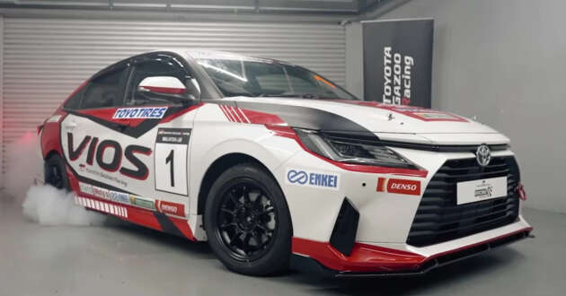 2024 Toyota Vios Challenge race car to compete at Sepang this weekend – improved chassis, 1.5L, 5MT