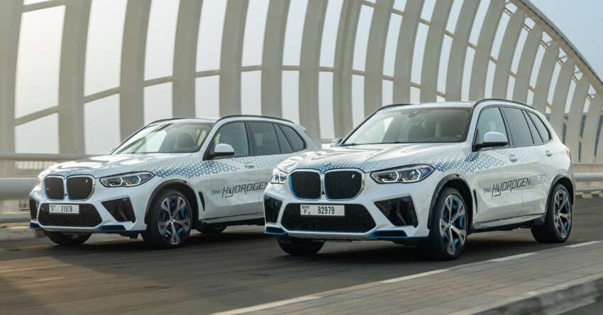 BMW iX5 Hydrogen goes hot-weather testing in UAE 1666149