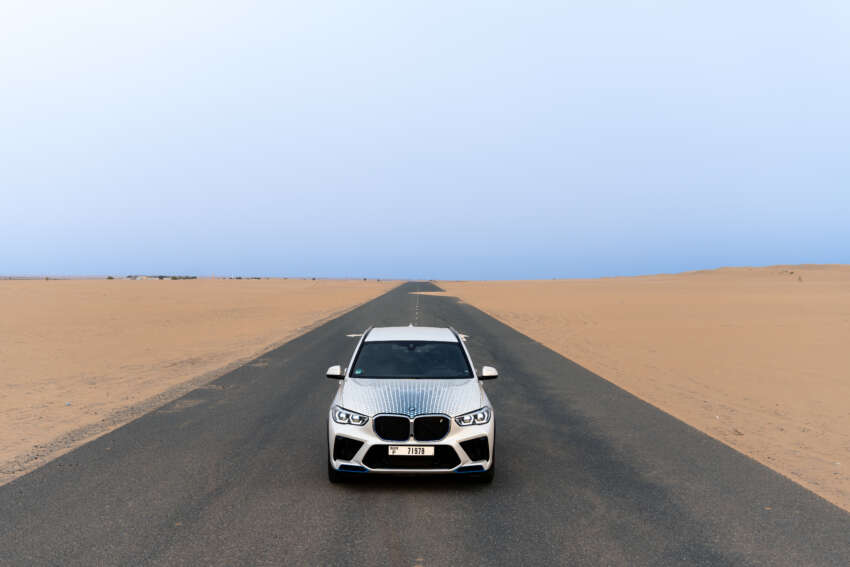 BMW iX5 Hydrogen goes hot-weather testing in UAE 1666182