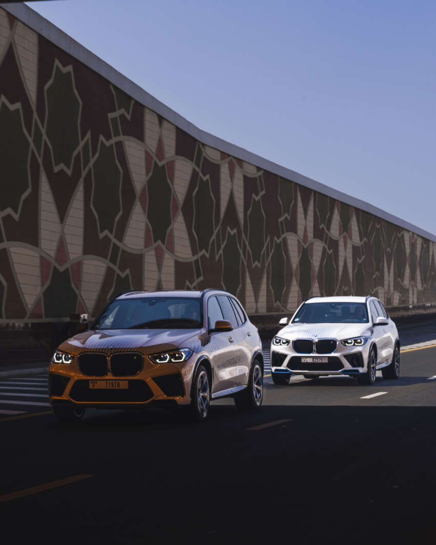 BMW iX5 Hydrogen goes hot-weather testing in UAE 1666210