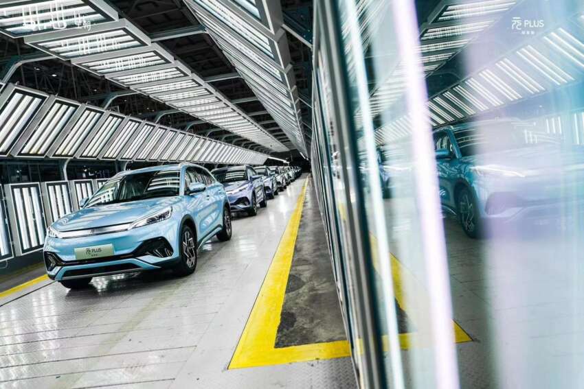 BYD Atto 3 – crossover EV cecah 500k unit diproduksi dalam masa 19 bulan selepas dilancarkan di China 1669148