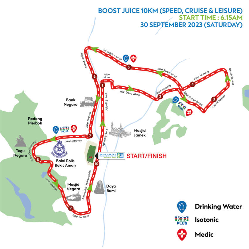KL Standard Chartered Marathon 2023 – major roads in city centre, highways closed this weekend for SCKLM 1671155