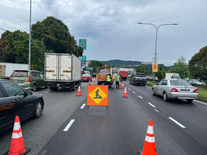 Elak guna MRR2 ke Ampang berikutan insiden lubang benam, kerja baikpulih sedang dijalankan – JKR 1665126