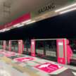 MRT Kajang sedia gerabak wanita, diuji hingga 17 Sept