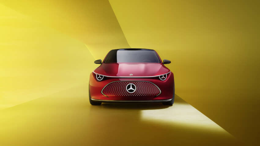 Mercedes-Benz Concept CLA Class beri petunjuk awal kepada satu barisan keluarga model elektrik baru 1663756