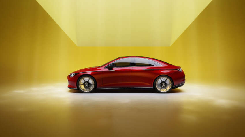 Mercedes-Benz Concept CLA Class beri petunjuk awal kepada satu barisan keluarga model elektrik baru 1663745