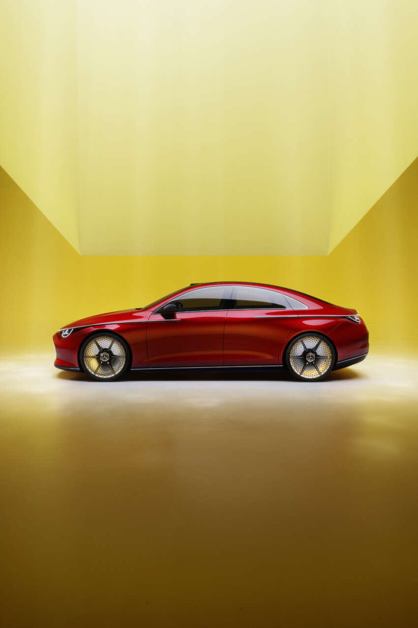Mercedes-Benz Concept CLA Class debuts – 800V MMA platform, 250 kW DC charging, 750 km range 1662983