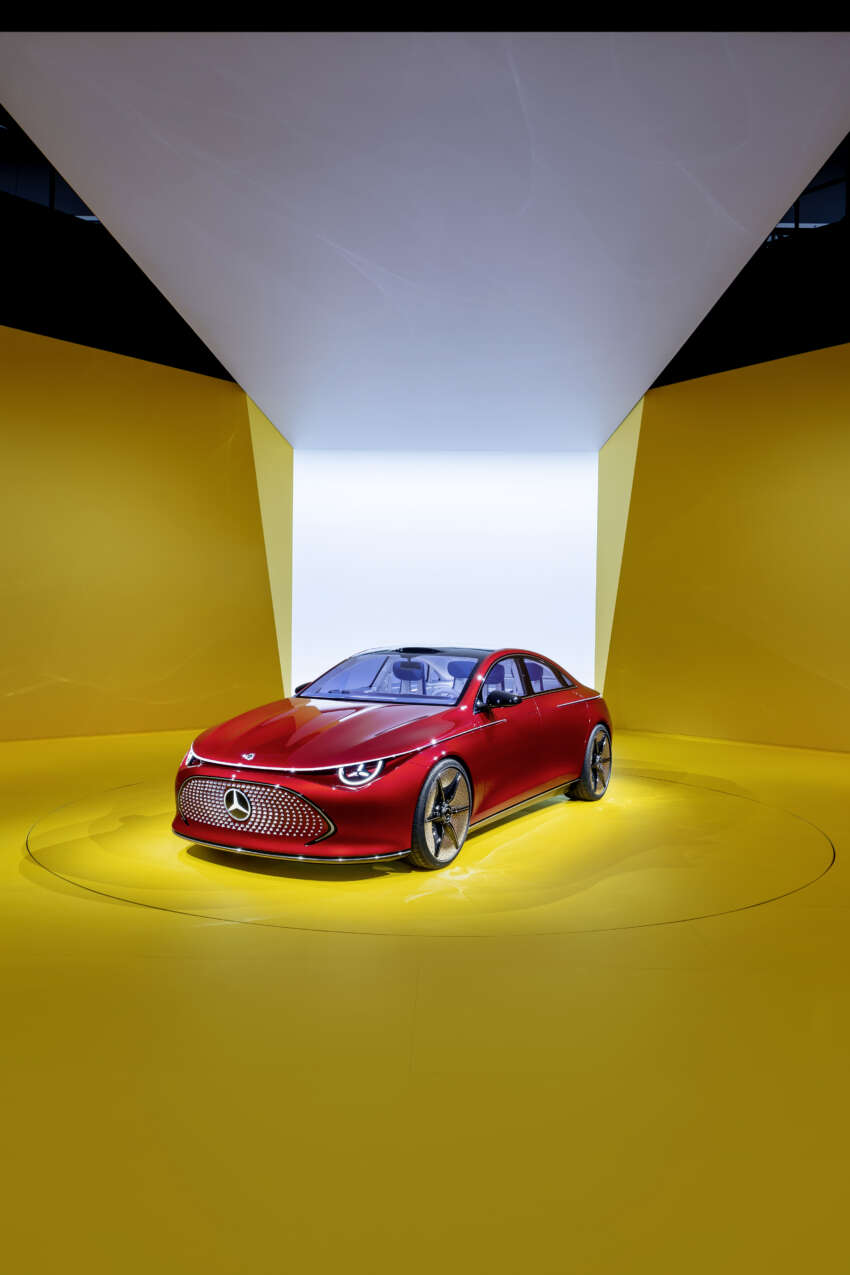Mercedes-Benz Concept CLA Class debuts – 800V MMA platform, 250 kW DC charging, 750 km range 1662991