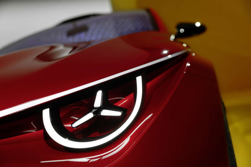 Mercedes-Benz Concept CLA Class beri petunjuk awal kepada satu barisan keluarga model elektrik baru 1663768