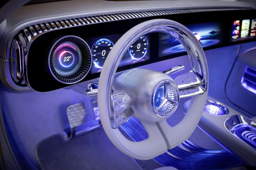 Mercedes-Benz Concept CLA Class beri petunjuk awal kepada satu barisan keluarga model elektrik baru 1663771