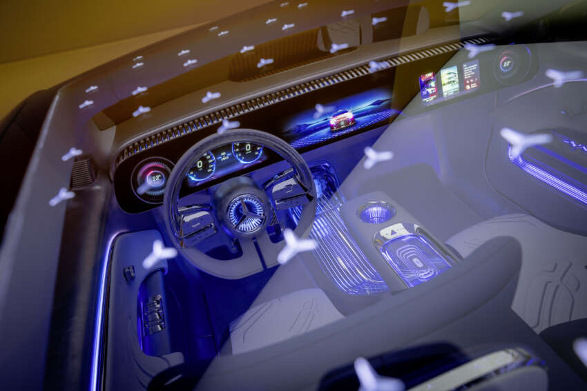 Mercedes-Benz Concept CLA Class beri petunjuk awal kepada satu barisan keluarga model elektrik baru 1663793