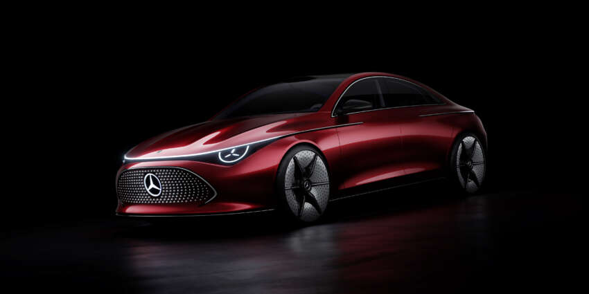 Mercedes-Benz Concept CLA Class debuts – 800V MMA platform, 250 kW DC charging, 750 km range 1663064