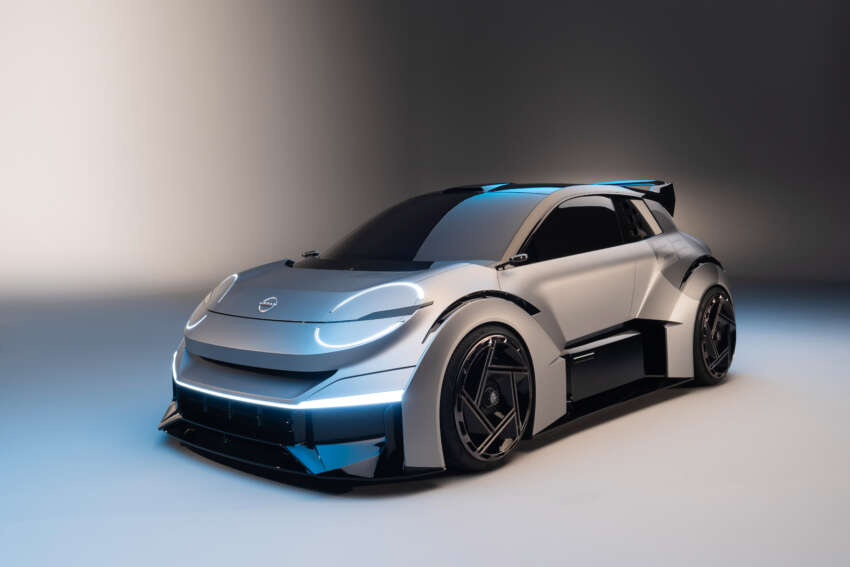 Nissan Concept 20-23 debuts – electric hot hatch with scissor doors, plenty of aero, race-inspired interior 1671270