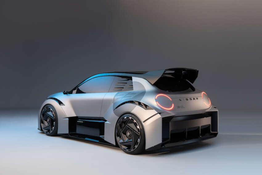 Nissan Concept 20-23 debuts – electric hot hatch with scissor doors, plenty of aero, race-inspired interior 1671302