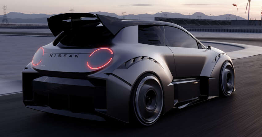 Nissan Concept 20-23 debuts – electric hot hatch with scissor doors, plenty of aero, race-inspired interior 1671308