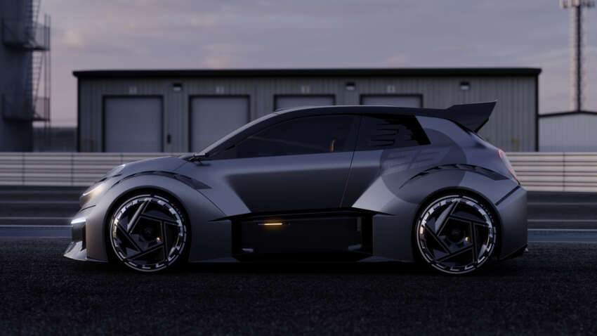 Nissan Concept 20-23 debuts – electric hot hatch with scissor doors, plenty of aero, race-inspired interior 1671315