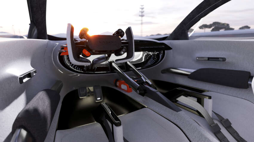 Nissan Concept 20-23 debuts – electric hot hatch with scissor doors, plenty of aero, race-inspired interior 1671318
