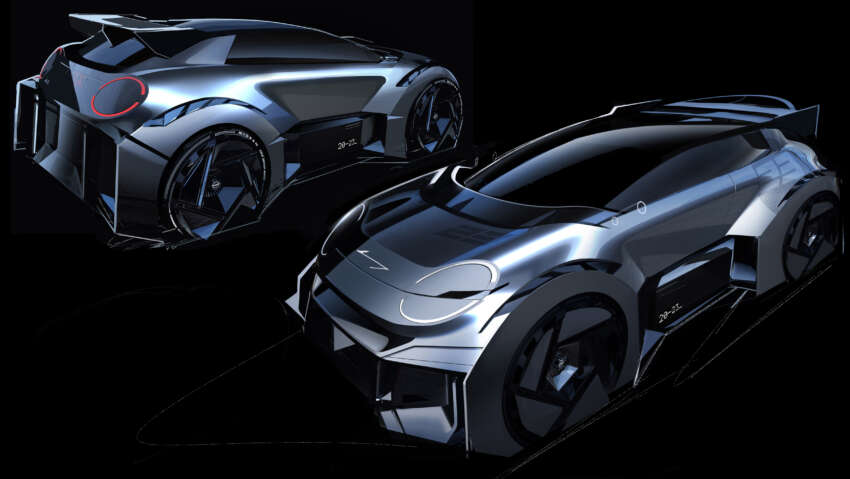 Nissan Concept 20-23 debuts – electric hot hatch with scissor doors, plenty of aero, race-inspired interior 1671324