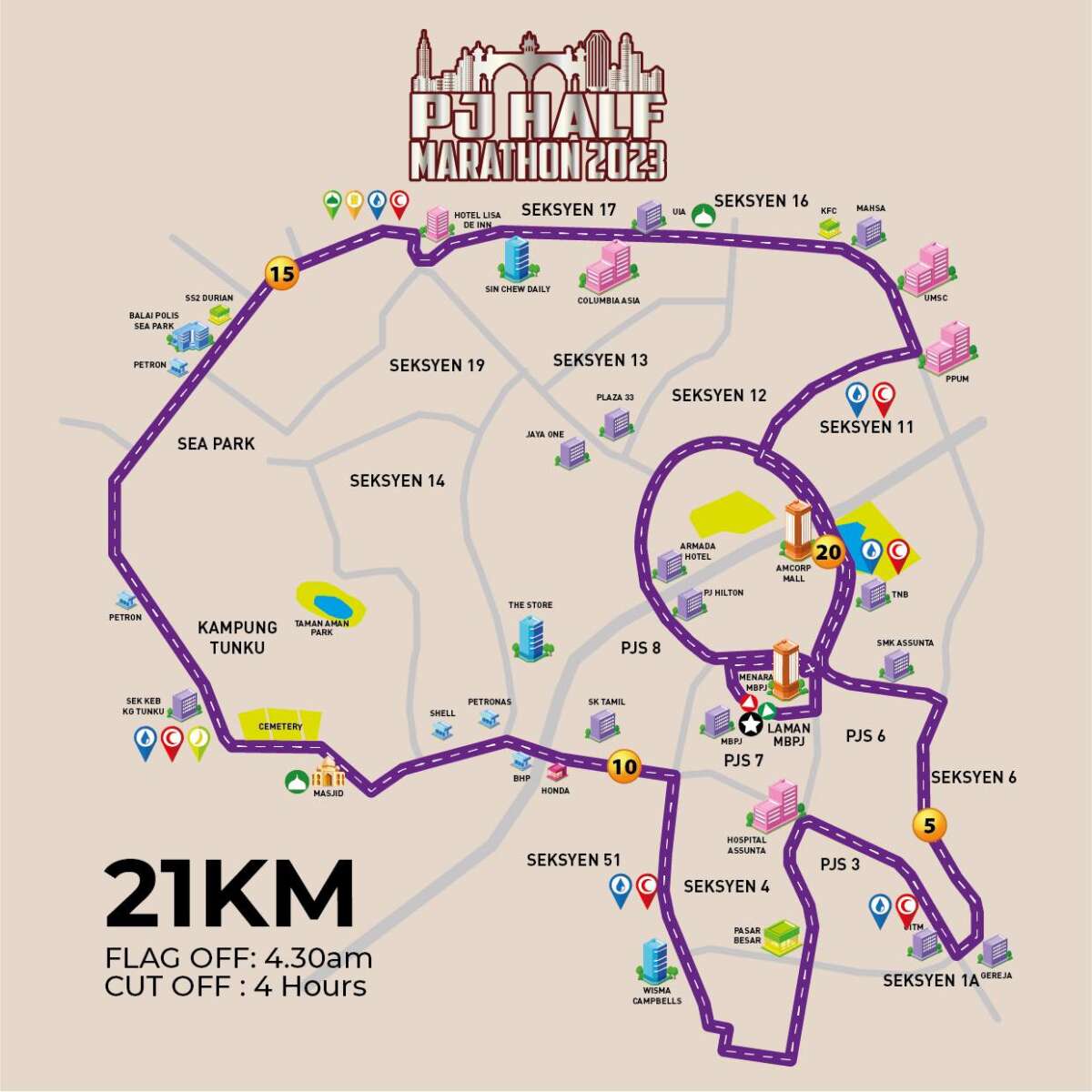 PJ Half Marathon 2023 Map 3 1200x1200 