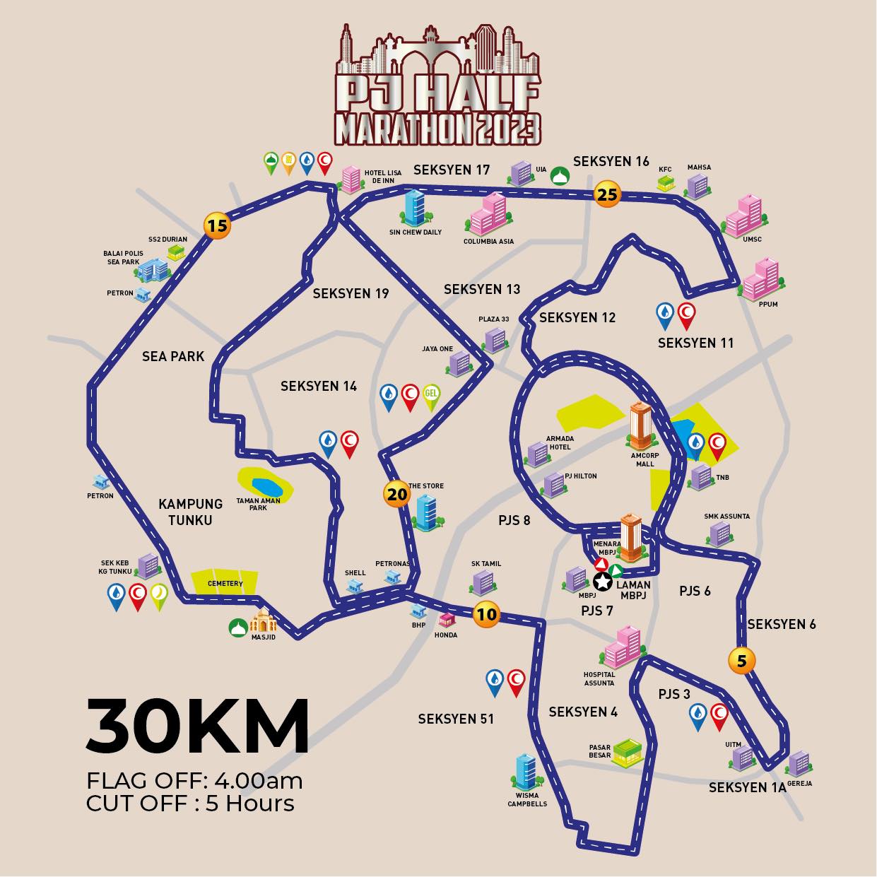 PJ Half Marathon 2023 Map-5
